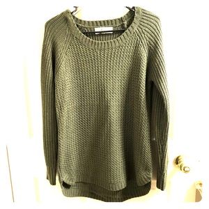 Olive green sweater